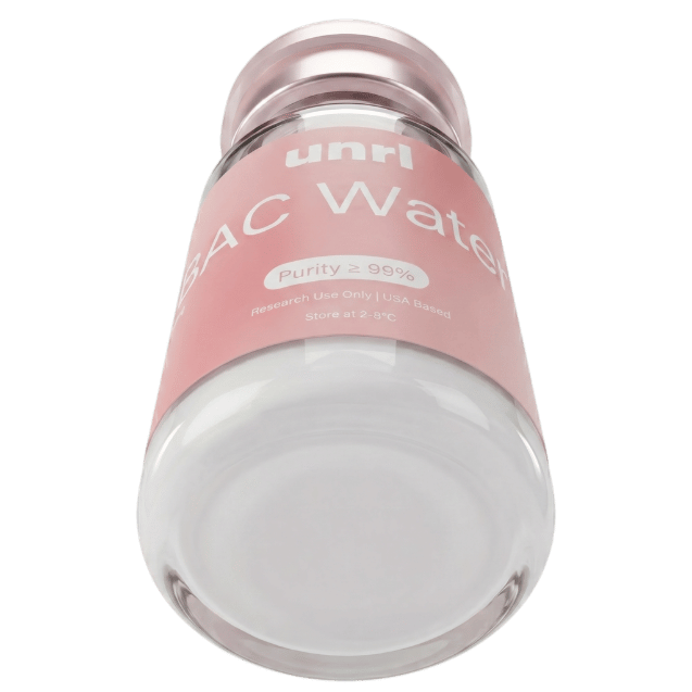 BAC Water research vial